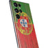 Portuguese Flag Dark Wood Galaxy S22 Ultra Skin
