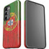Portuguese Flag Dark Wood Galaxy S23 Pro Case