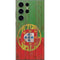 Portuguese Flag Dark Wood Galaxy S23 Ultra Skin