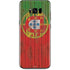 Portuguese Flag Dark Wood Galaxy S8 Skin