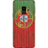 Portuguese Flag Dark Wood Galaxy S9 Skin