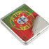 Portuguese Flag Dark Wood Galaxy Z Flip3 5G Skin