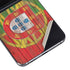 Portuguese Flag Dark Wood Galaxy Z Flip5 5G Skin