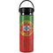Portuguese Flag Dark Wood Hydro Flask 20oz Wide Mouth Skin