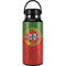 Portuguese Flag Dark Wood Hydro Flask 32oz Wide Mouth Skin