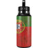 Portuguese Flag Dark Wood Hydro Flask 32oz Wide Mouth Skin