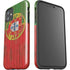 Portuguese Flag Dark Wood iPhone 11 Impact Case