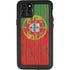 Portuguese Flag Dark Wood iPhone 11 Pro Max Waterproof Case