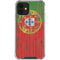 Portuguese Flag Dark Wood iPhone 12 Mini Clear Case