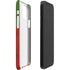 Portuguese Flag Dark Wood iPhone 12 Mini Lite Case