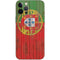 Portuguese Flag Dark Wood iPhone 12 Pro Max Skin
