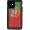 Portuguese Flag Dark Wood iPhone 12 Waterproof Case