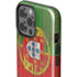 Portuguese Flag Dark Wood iPhone 13 Pro Max Impact Case