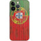 Portuguese Flag Dark Wood iPhone 13 Pro Skin