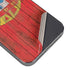 Portuguese Flag Dark Wood iPhone 14 Pro Max Skin