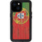 Portuguese Flag Dark Wood iPhone 15 Waterproof Case