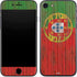 Portuguese Flag Dark Wood iPhone 7 Skin