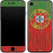Portuguese Flag Dark Wood iPhone 8 Skin