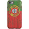Portuguese Flag Dark Wood iPhone SE (2nd & 3rd Gen) Pro Case