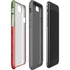 Portuguese Flag Dark Wood iPhone SE (2nd & 3rd Gen) Pro Case