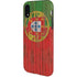 Portuguese Flag Dark Wood iPhone XR Pro Case