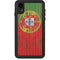 Portuguese Flag Dark Wood iPhone XR Waterproof Case