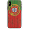 Portuguese Flag Dark Wood iPhone XS Max Skin