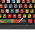 Portuguese Flag Dark Wood K95 RGB PLATINUM Mechanical Gaming Keyboard Skin