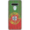 Portuguese Flag Dark Wood LG Stylo 6 Clear Case