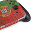 Portuguese Flag Dark Wood Nintendo Switch OLED (2021) Skin