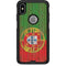 Portuguese Flag Dark Wood Otterbox Commuter iPhone Skin