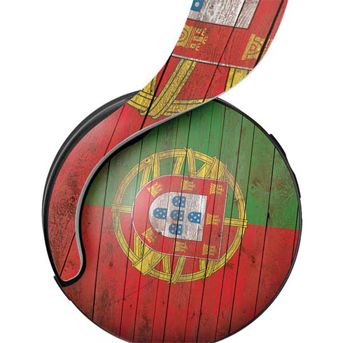 Portuguese Flag Dark Wood PULSE 3D Wireless Headset for PS5 Skin
