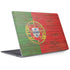 Portuguese Flag Dark Wood Surface Laptop 3 13.5in Skin