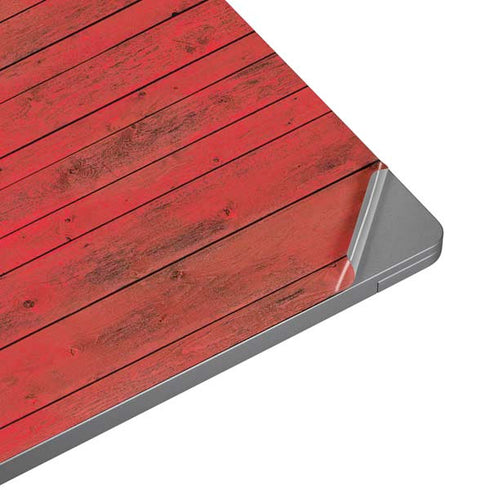 Portuguese Flag Dark Wood Surface Laptop 4 15in Skin