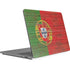 Portuguese Flag Dark Wood Surface Laptop Studio Skin