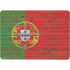 Portuguese Flag Dark Wood Surface Laptop Studio Skin