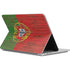 Portuguese Flag Dark Wood Surface Laptop Studio Skin