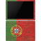 Portuguese Flag Dark Wood Surface Pro 6 Skin