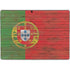 Portuguese Flag Dark Wood Surface Pro 8 Skin