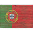 Portuguese Flag Dark Wood Surface Pro 9 Skin