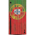 Portuguese Flag Dark Wood Xbox Series X Console Skin