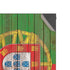 Portuguese Flag Dark Wood Xbox Series X Console Skin