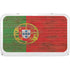 Portuguese Flag Dark Wood YETI Tundra 45 Hard Cooler Skin