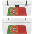 Portuguese Flag Dark Wood YETI Tundra 65 Hard Cooler Skin