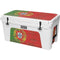 Portuguese Flag Dark Wood YETI Tundra 75 Hard Cooler Skin