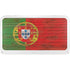 Portuguese Flag Dark Wood YETI Tundra 75 Hard Cooler Skin