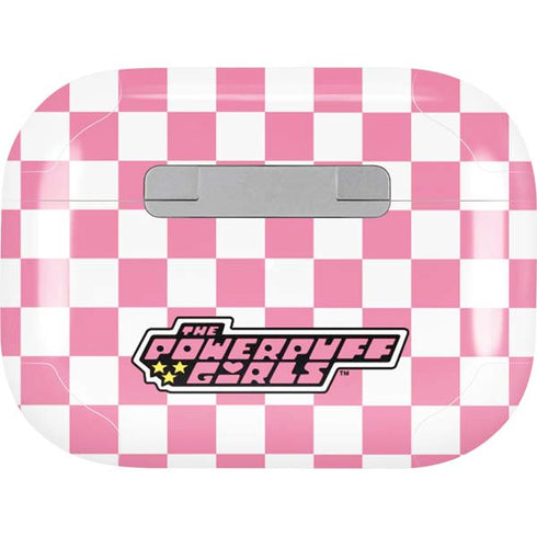 Cartoon Network Powerpuff Girls Checkered AirPods Pro 2nd Gen Skin