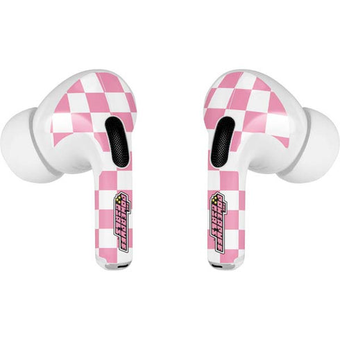 Cartoon Network Powerpuff Girls Checkered AirPods Pro 2nd Gen Skin