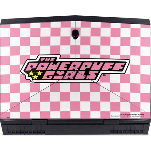 Cartoon Network Powerpuff Girls Checkered Dell Alienware Skin