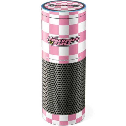 Cartoon Network Powerpuff Girls Checkered Amazon Echo Skin